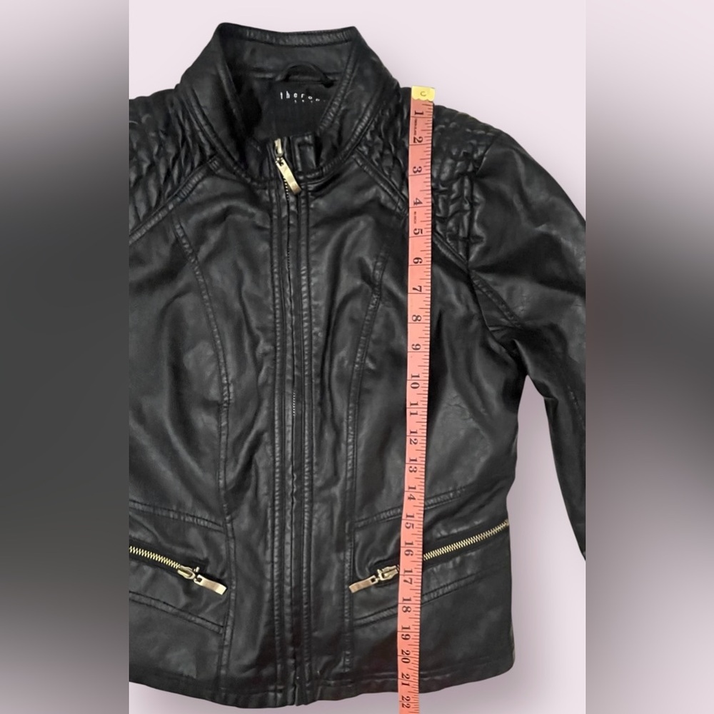 Therapy Faux Leather Jacket - Picture 4 of 13